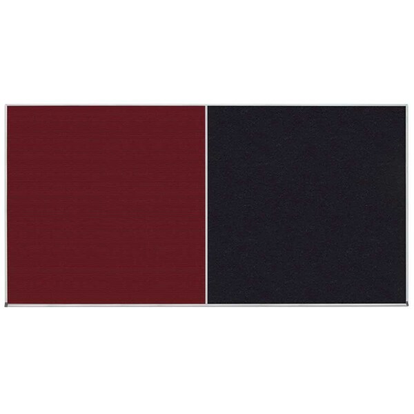 Enclosed Corkboard, 1 Door, 24"x36", 4" Fra